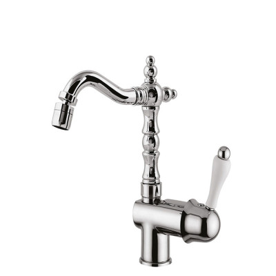 Bidet mixer,swivel spout, 1”1/4 pop-up waste, Praga Mix