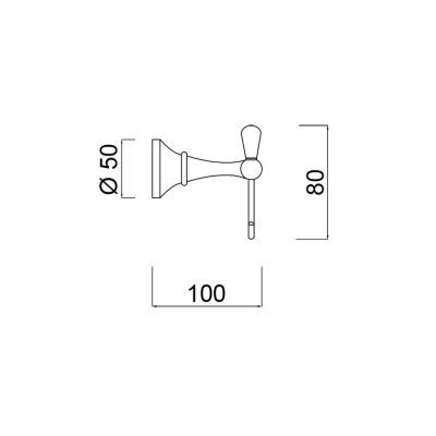 Appendiabito doppio Ibisco