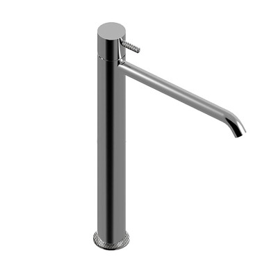 High single-lever basin mixer, long spout, without waste, My Future Deluxe