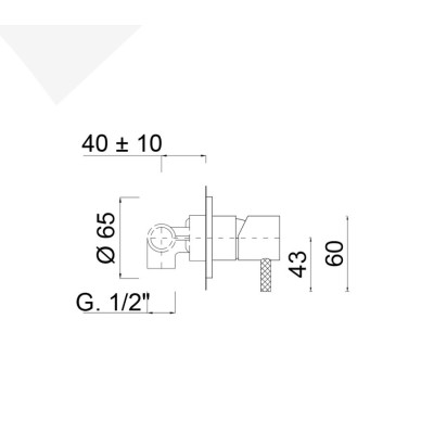 Wall mounted mixer, My Future Deluxe