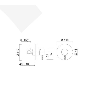 Built-in shower mixer, My Future Deluxe