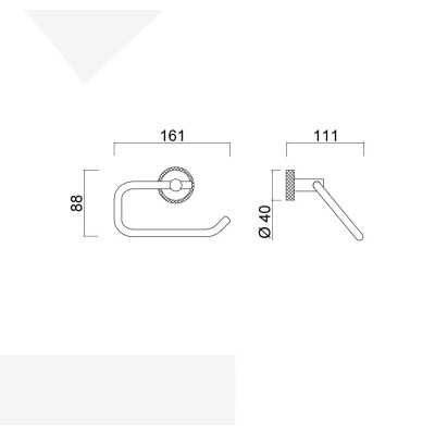 Porta rotolo, Moderna Deluxe, Moderna Deluxe