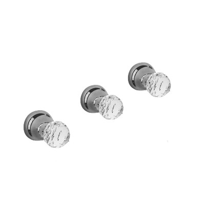 Built-in Shower Faucet with 3-Outlet Diverter, Odessa