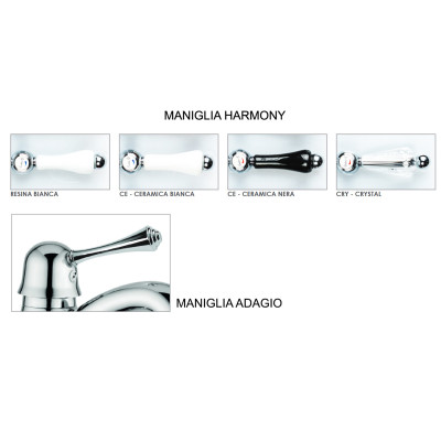 Set doccia incasso monocomando, deviatore a rotazione, soffione Inox incasso d.340, kit duplex, Harmony