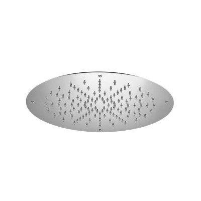 Round Built-in Shower Head, Screw-On, Rain Jet, 360 mm Diameter