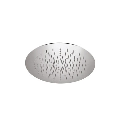 Stainless Steel Built-in Round Shower Head with Spring, Rain Jet, D. 440 mm