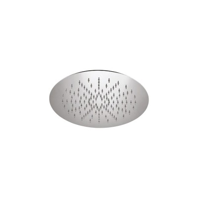 Stainless Steel Built-in Round Shower Head with Spring, Rain Jet, Diameter 340 mm