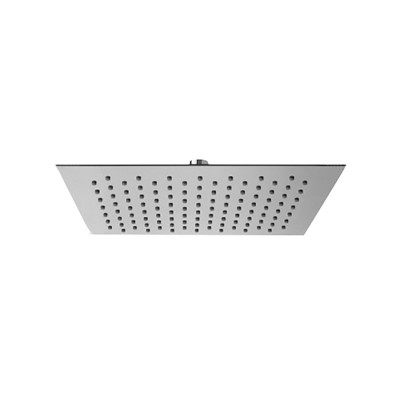 Square Stainless Steel Shower Head, Rain Jet