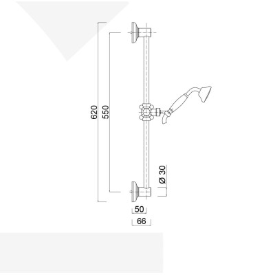 Saliscendi completo con doccia Praga