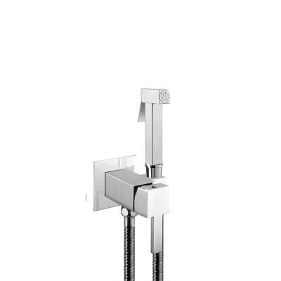 Built-in Single-Lever Bidet Mixer, Square
