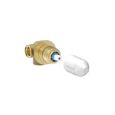 Built-in part for wall-mounted single-lever basin mixer, 35 mm d. cartridge