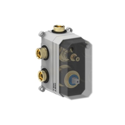 Parte incasso GGBOX 5286 con deviatore a rotazione 3 uscite per articoli Giulini G.