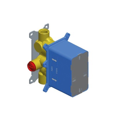 Parte incasso termostatico GGBOX 5291 deviatore a rotazione 2 uscite, per articoli Giulini G