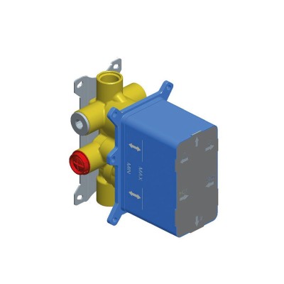 Parte incasso termostatico GGBOX 5292 con deviatore a rotazione 2 uscite, per articoli Giulini G