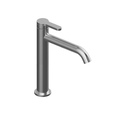 Monocomando lavabo medio in acciaio inox 316L , senza scarico, serie Open