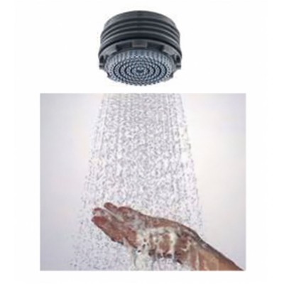Outdoor shower column, AISI 316L stainless steel with built-in mixer, diverter, and shower head, hand shower, hose Naama