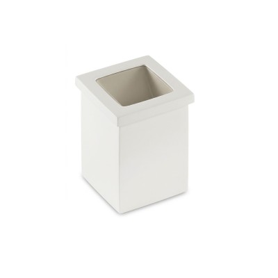Vetrex glass tumbler for wall-mounted accessories, Cube collection