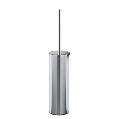 Zenith free-standing toilet brush holder in chromed