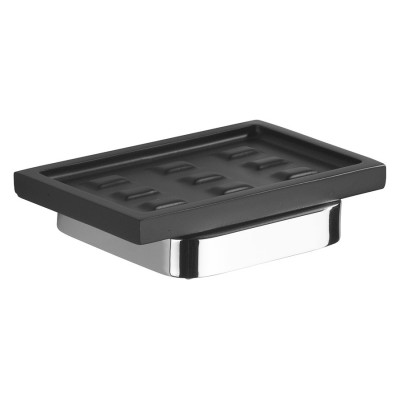 Porta sapone in vetro vetrex con supporto in ottone, Jolly